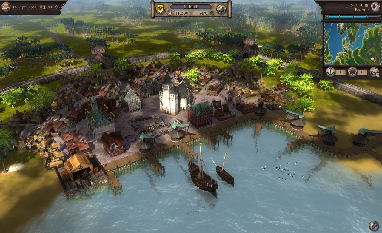 Изображение игры: Patrician 4: Conquest by Trade