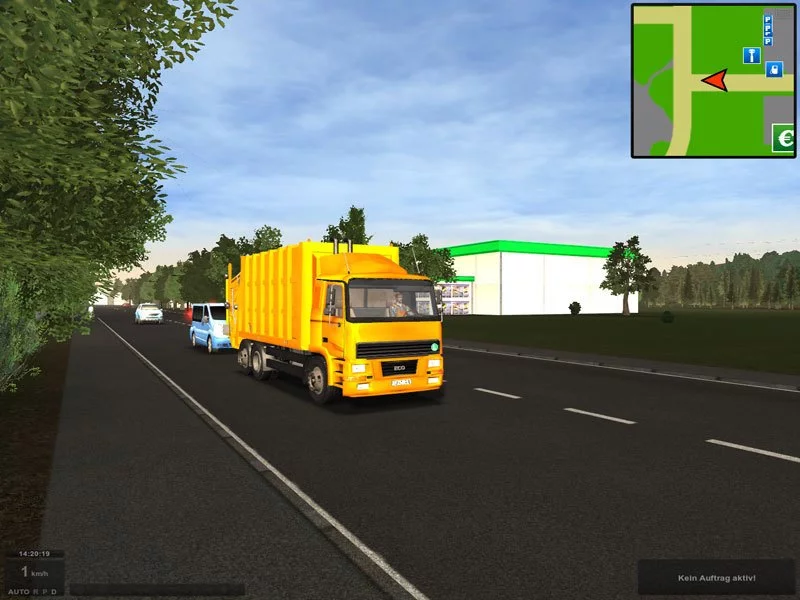 Изображение игры: Garbage Truck Simulator 2011
