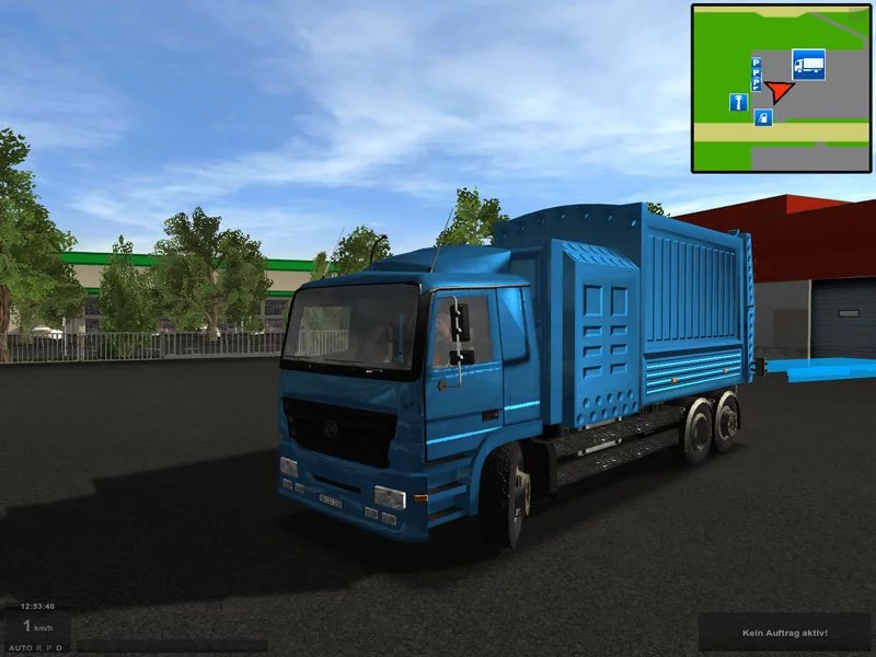 Изображение игры: Garbage Truck Simulator 2011