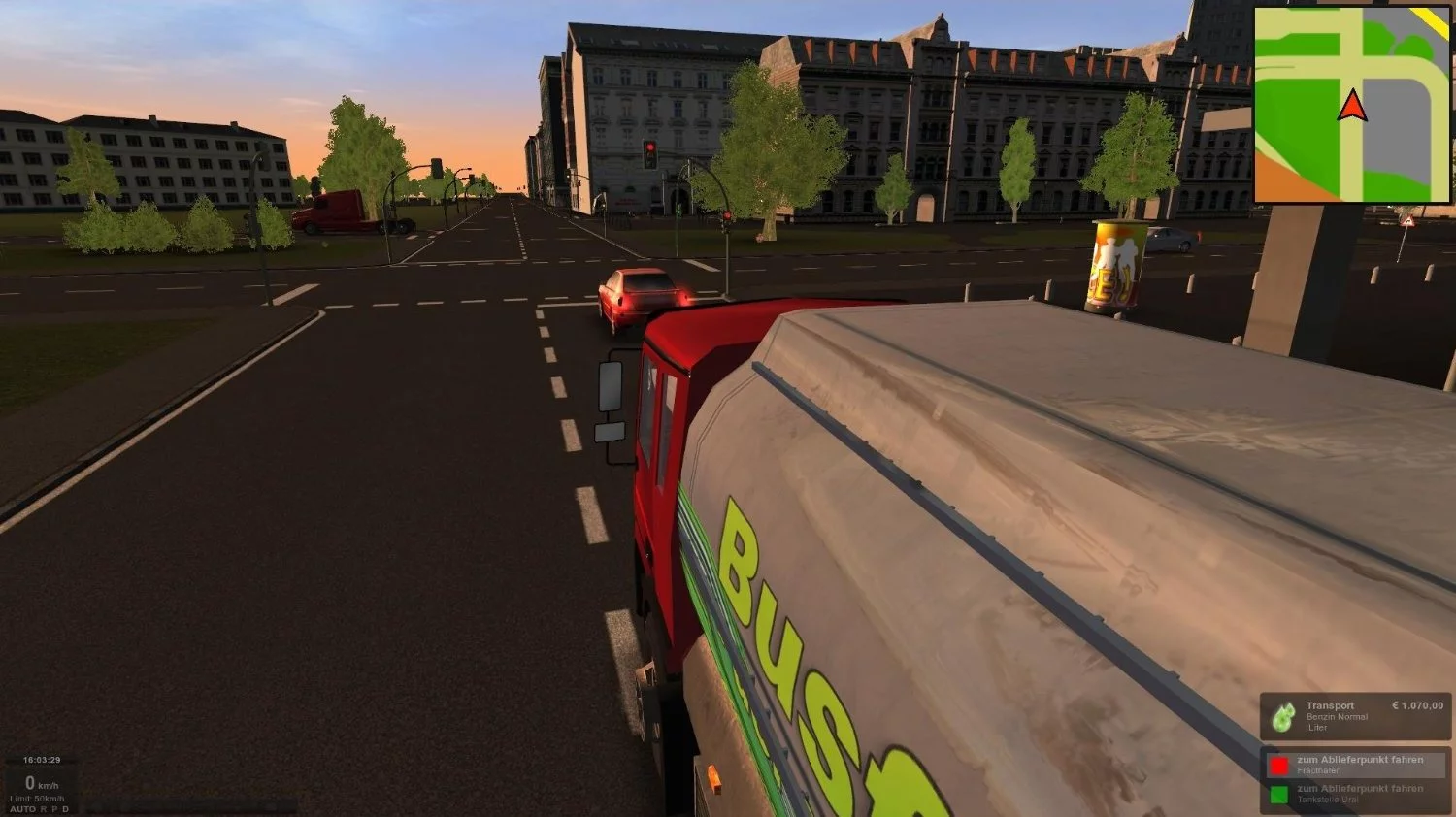 Изображение игры: Tanker Truck Simulator 2011