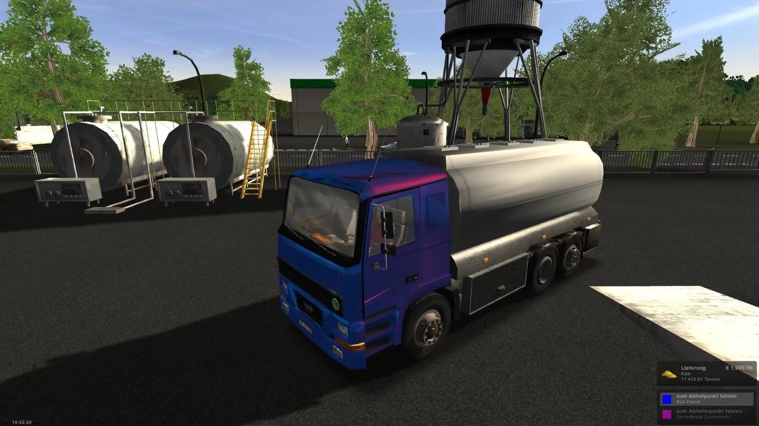 Изображение игры: Tanker Truck Simulator 2011