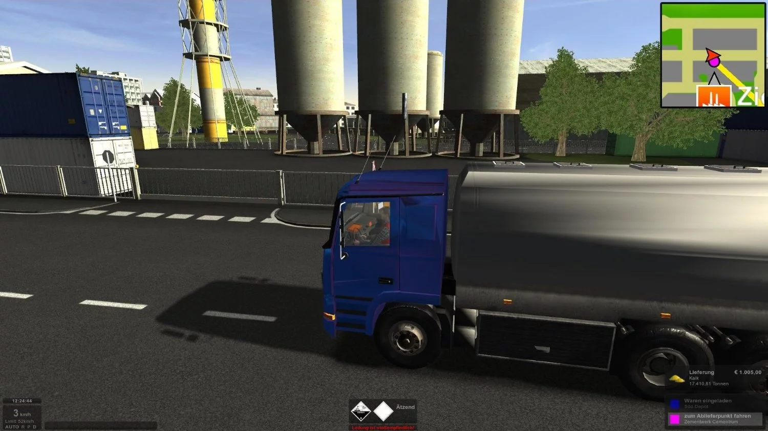 Изображение игры: Tanker Truck Simulator 2011