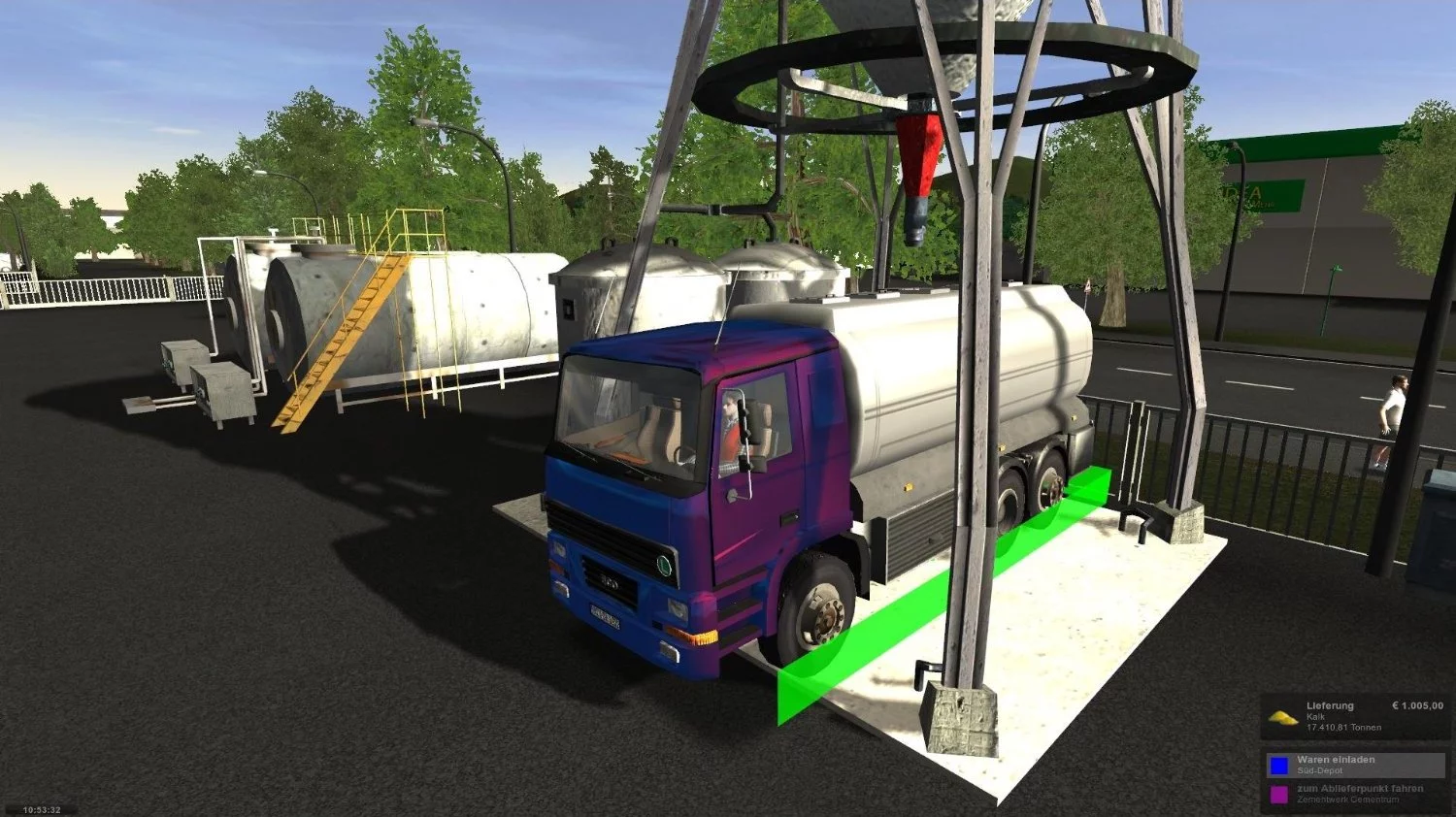 Изображение игры: Tanker Truck Simulator 2011