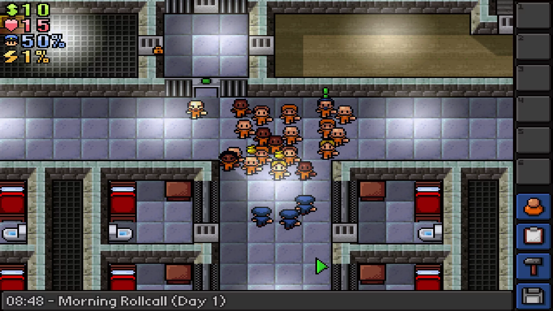 Изображение игры: The Escapists: Alcatraz