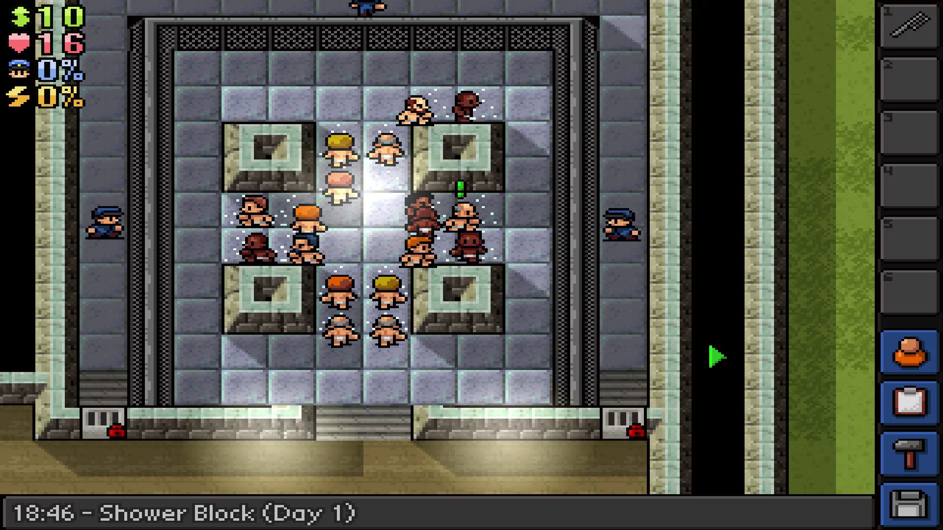 Изображение игры: The Escapists: Alcatraz