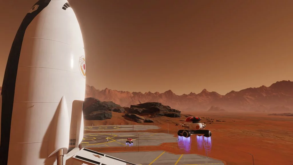 Изображение игры: Surviving Mars Space Race