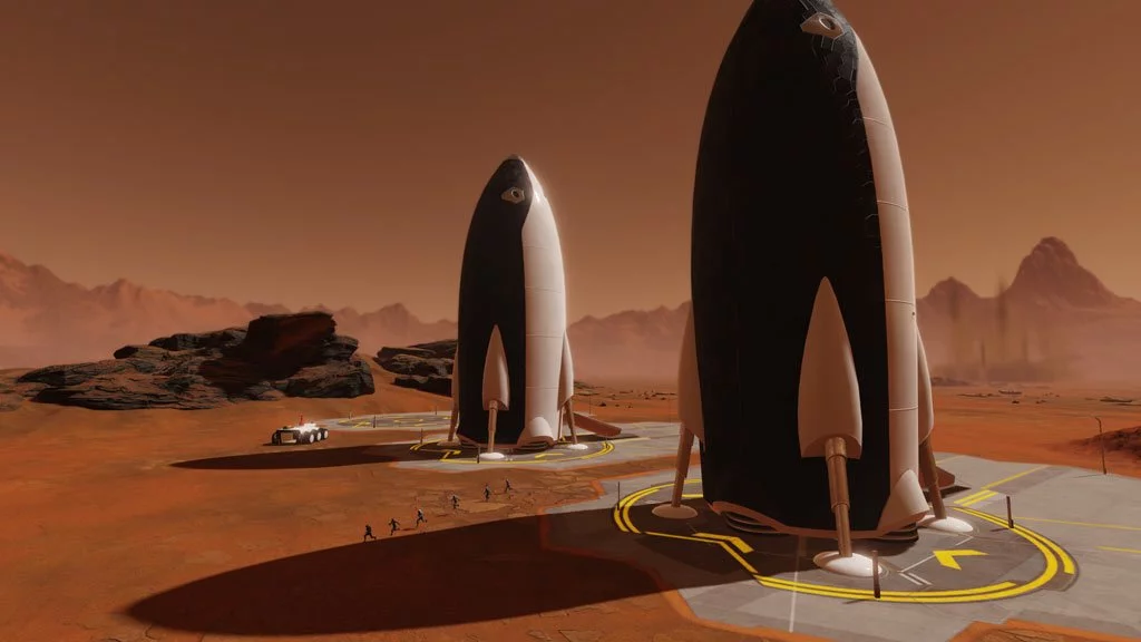 Изображение игры: Surviving Mars Space Race