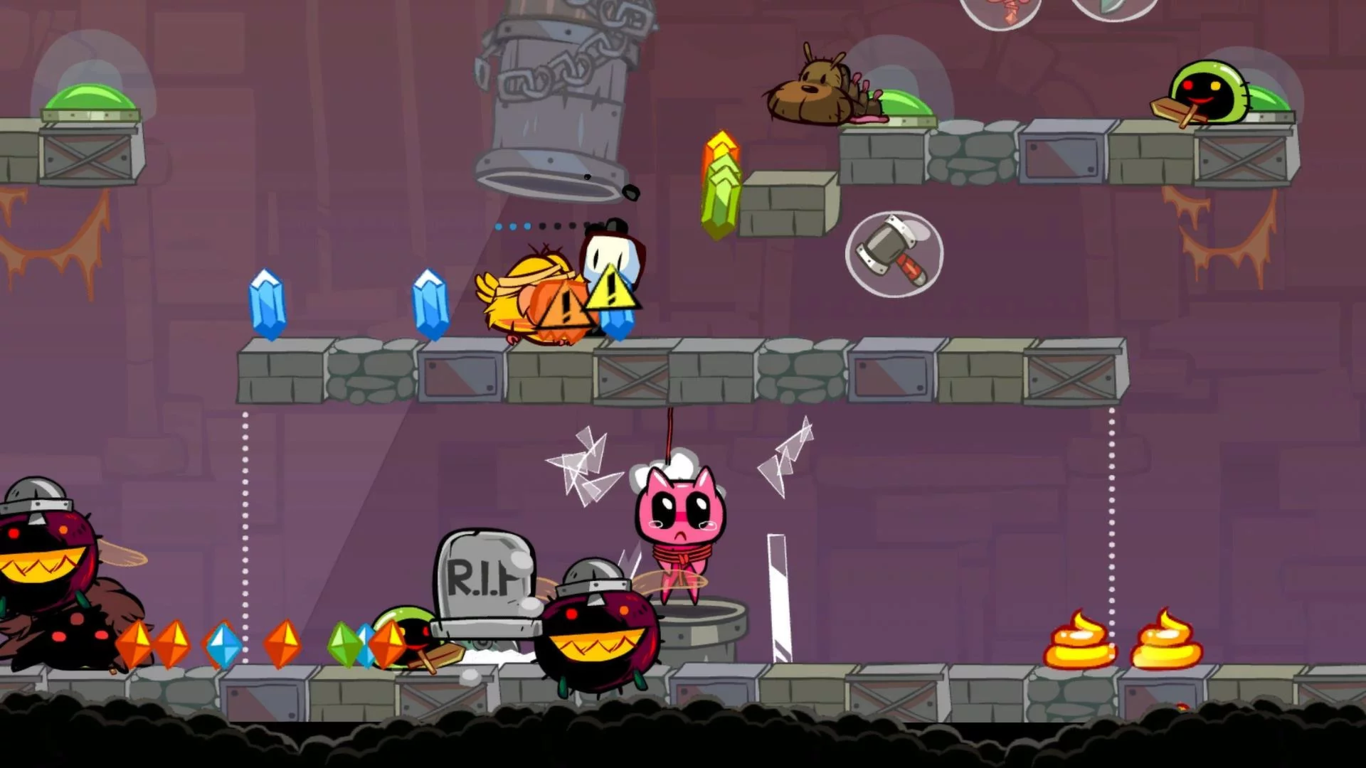 Изображение игры: Poof vs. The Cursed Kitty