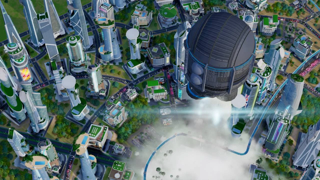 Изображение игры: SimCity: Cities of Tomorrow Expansion Pack