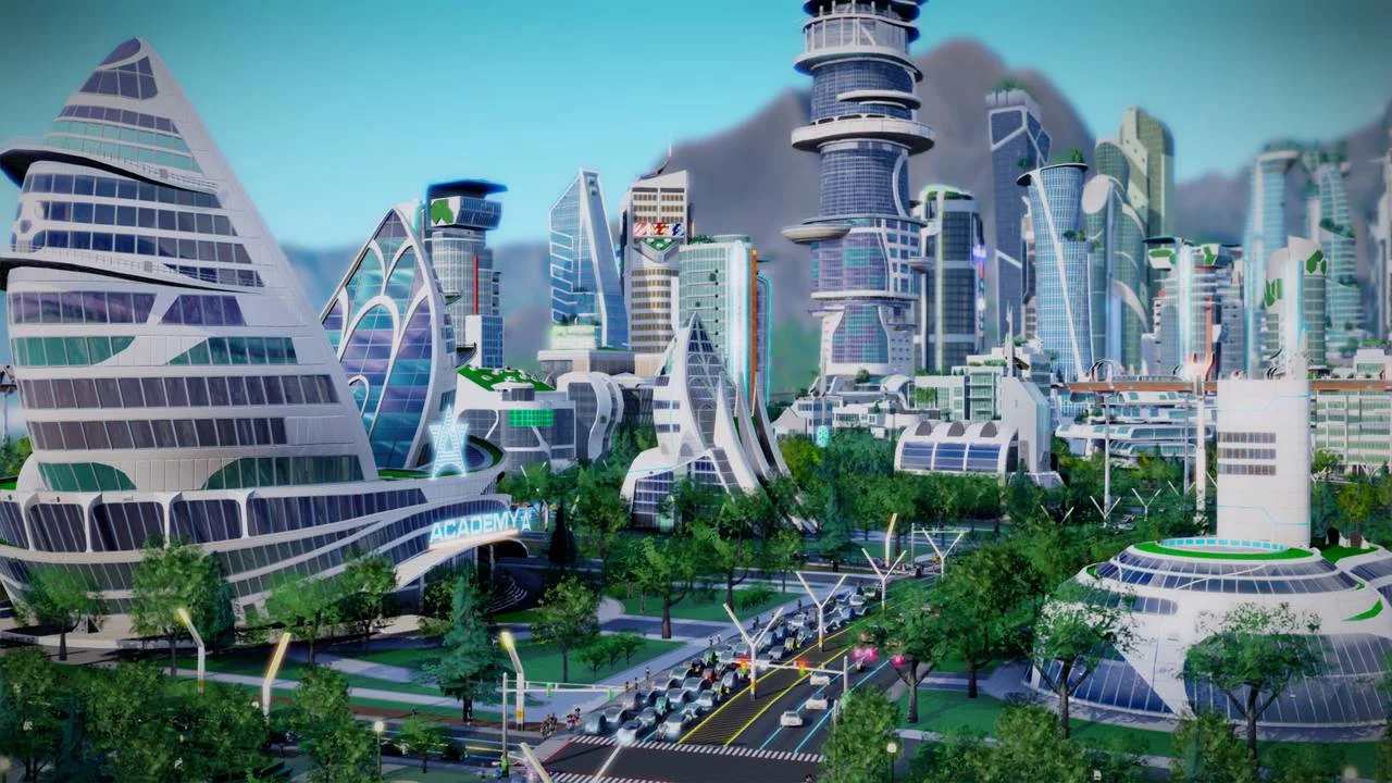 Изображение игры: SimCity: Cities of Tomorrow Expansion Pack