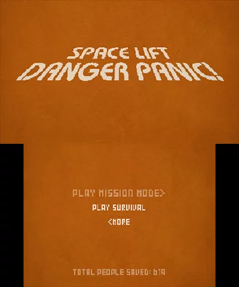Изображение игры: Space Lift Danger Panic!