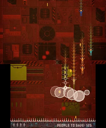 Изображение игры: Space Lift Danger Panic!