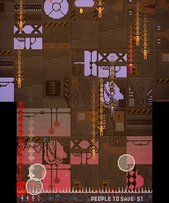 Изображение игры: Space Lift Danger Panic!