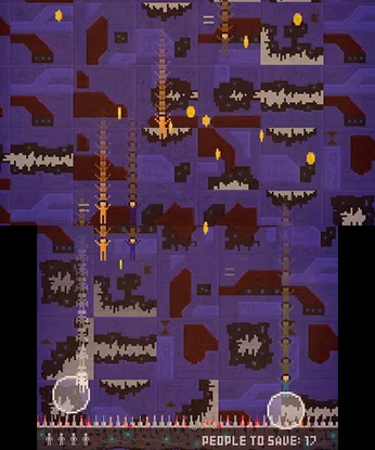 Изображение игры: Space Lift Danger Panic!