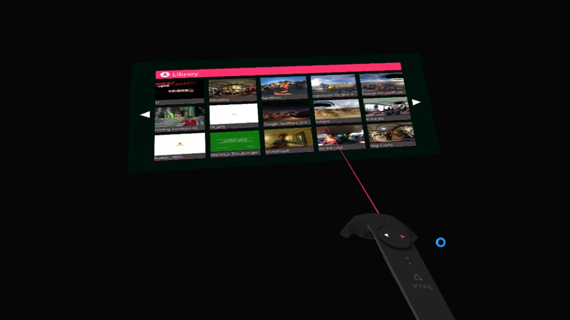 Изображение игры: SourVR Video Player