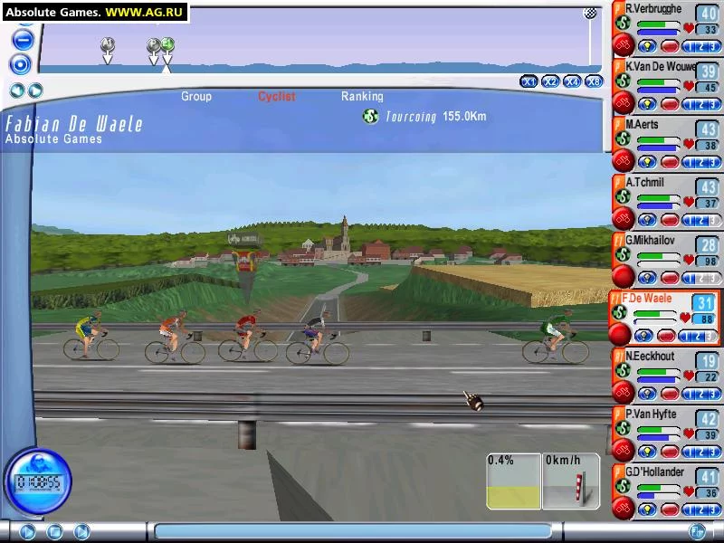 Изображение игры: Cycling Manager