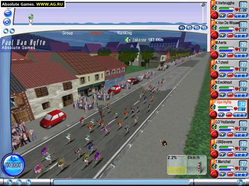 Изображение игры: Cycling Manager
