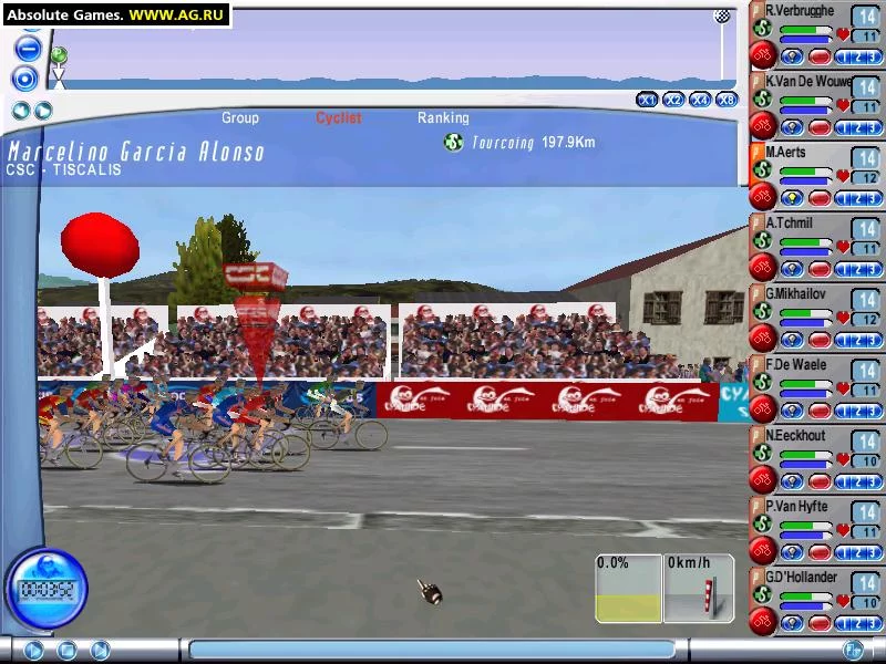 Изображение игры: Cycling Manager
