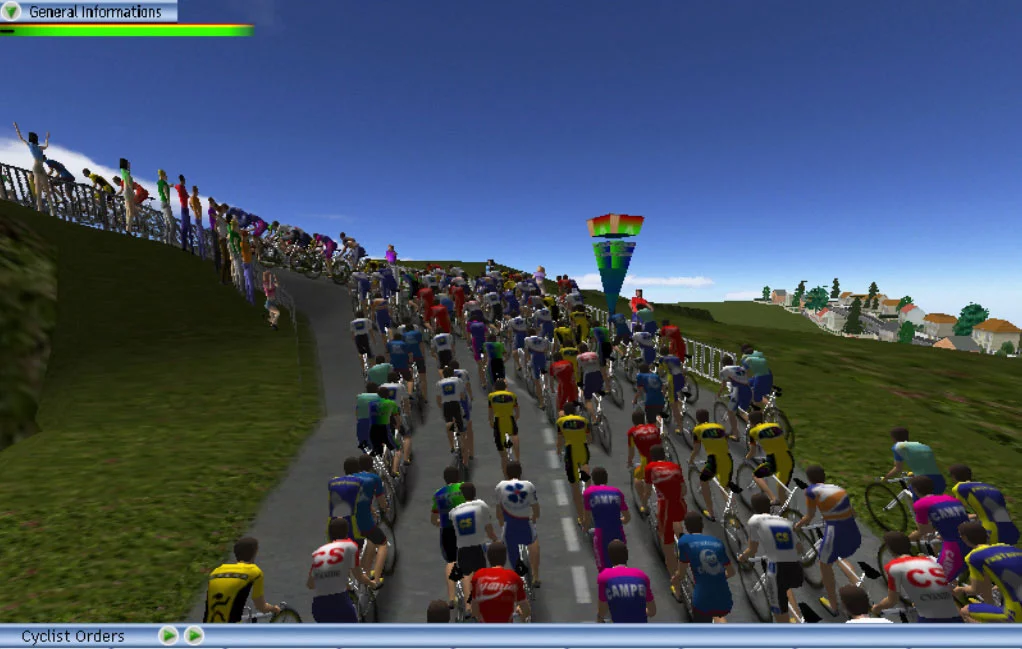 Изображение игры: Cycling Manager 2