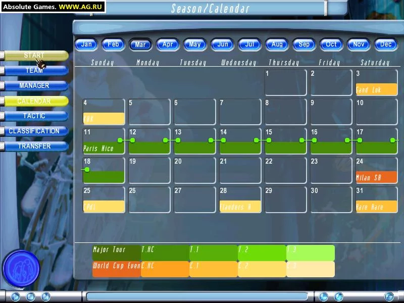 Изображение игры: Cycling Manager