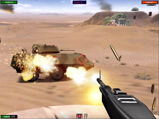 Изображение игры: Beach Head Desert War