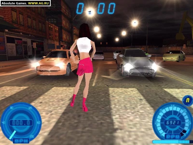 Изображение игры: Midnight Outlaw Illegal Street Drag