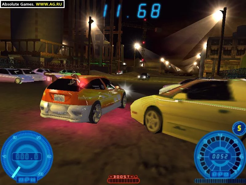 Изображение игры: Midnight Outlaw Illegal Street Drag