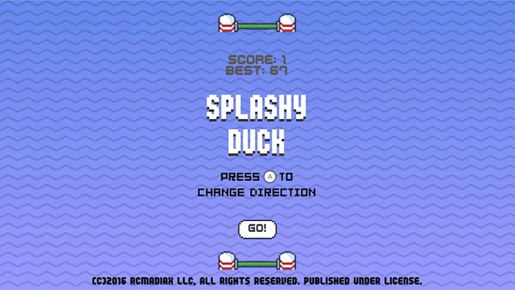 Изображение игры: SPLASHY DUCK