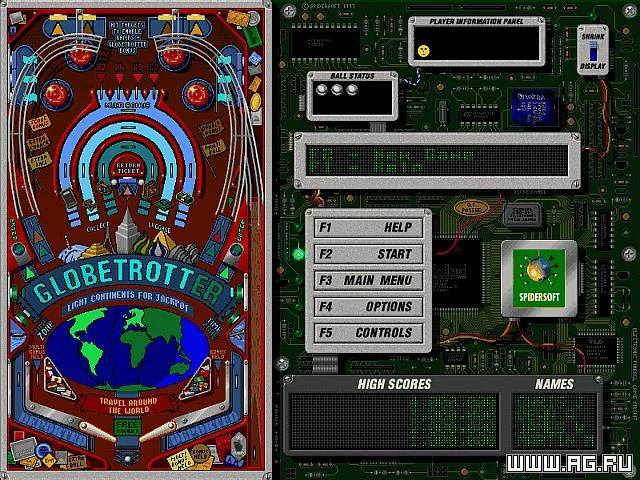 Изображение игры: Electronic Pinball