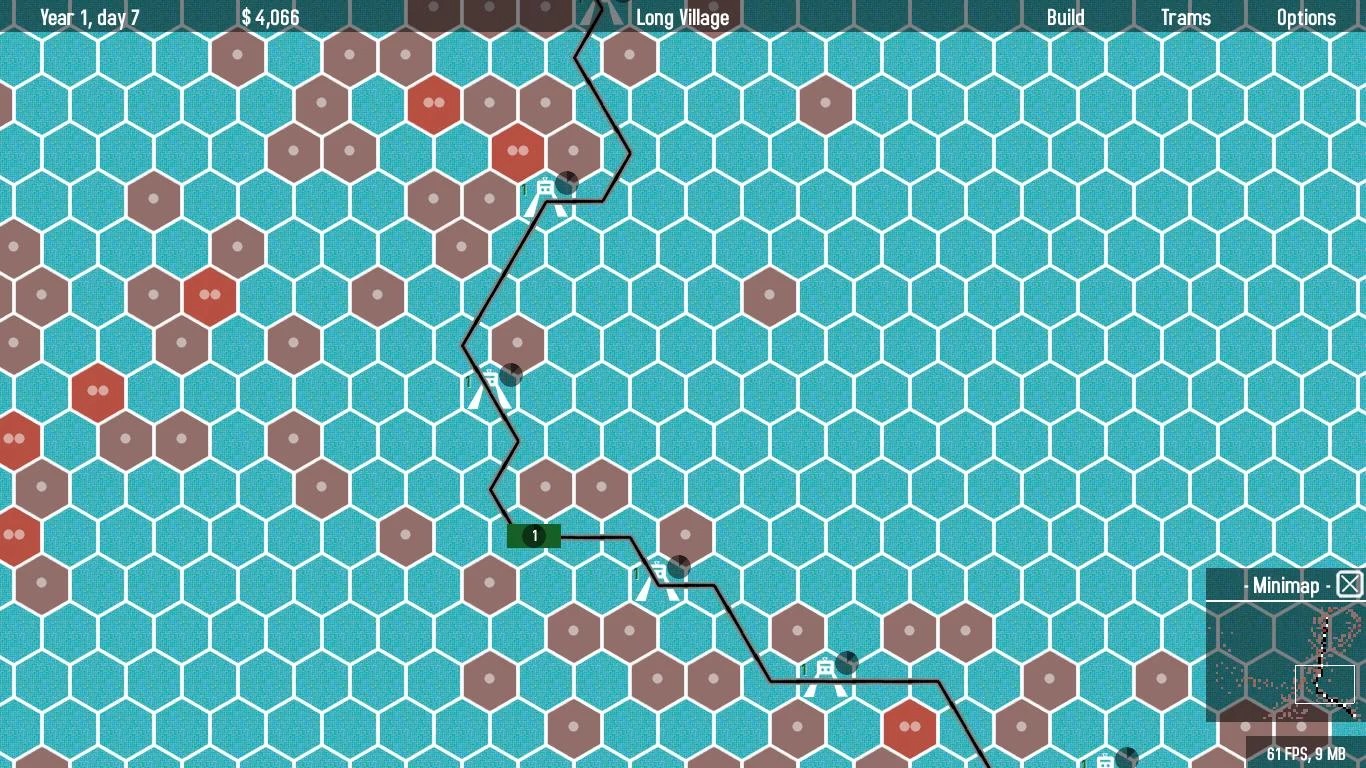 Изображение игры: Hex Trams