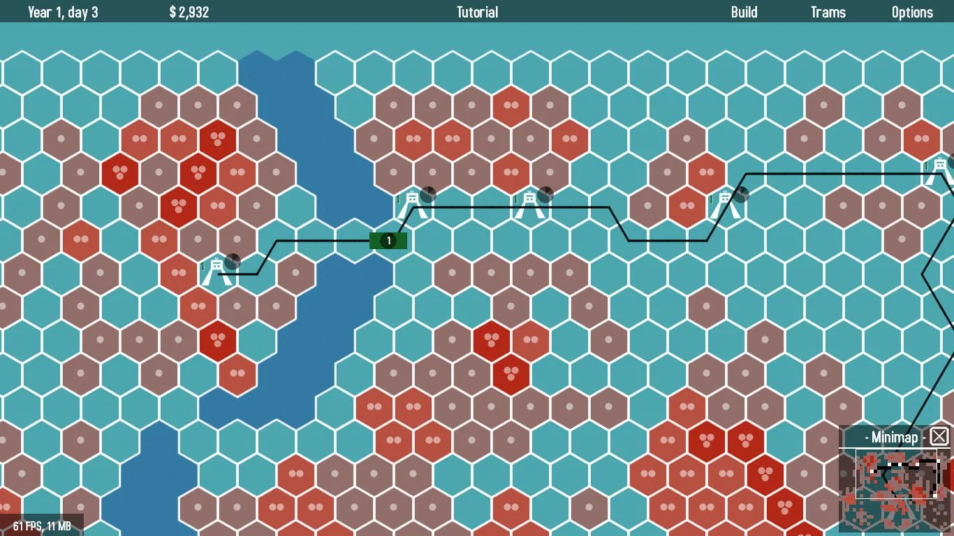 Изображение игры: Hex Trams