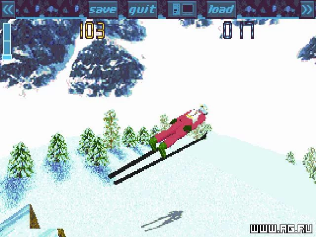 Изображение игры: Super Ski Pro