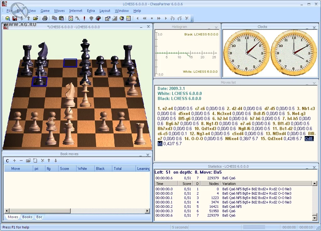 Изображение игры: ChessPartner 6