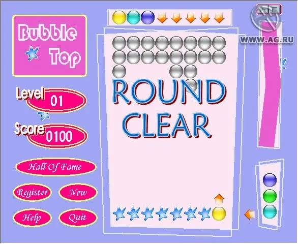 Изображение игры: BubbleTop