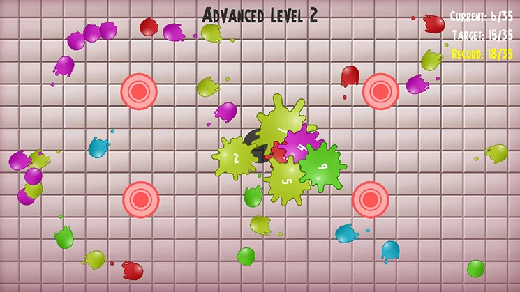 Изображение игры: COLOR BOMBS