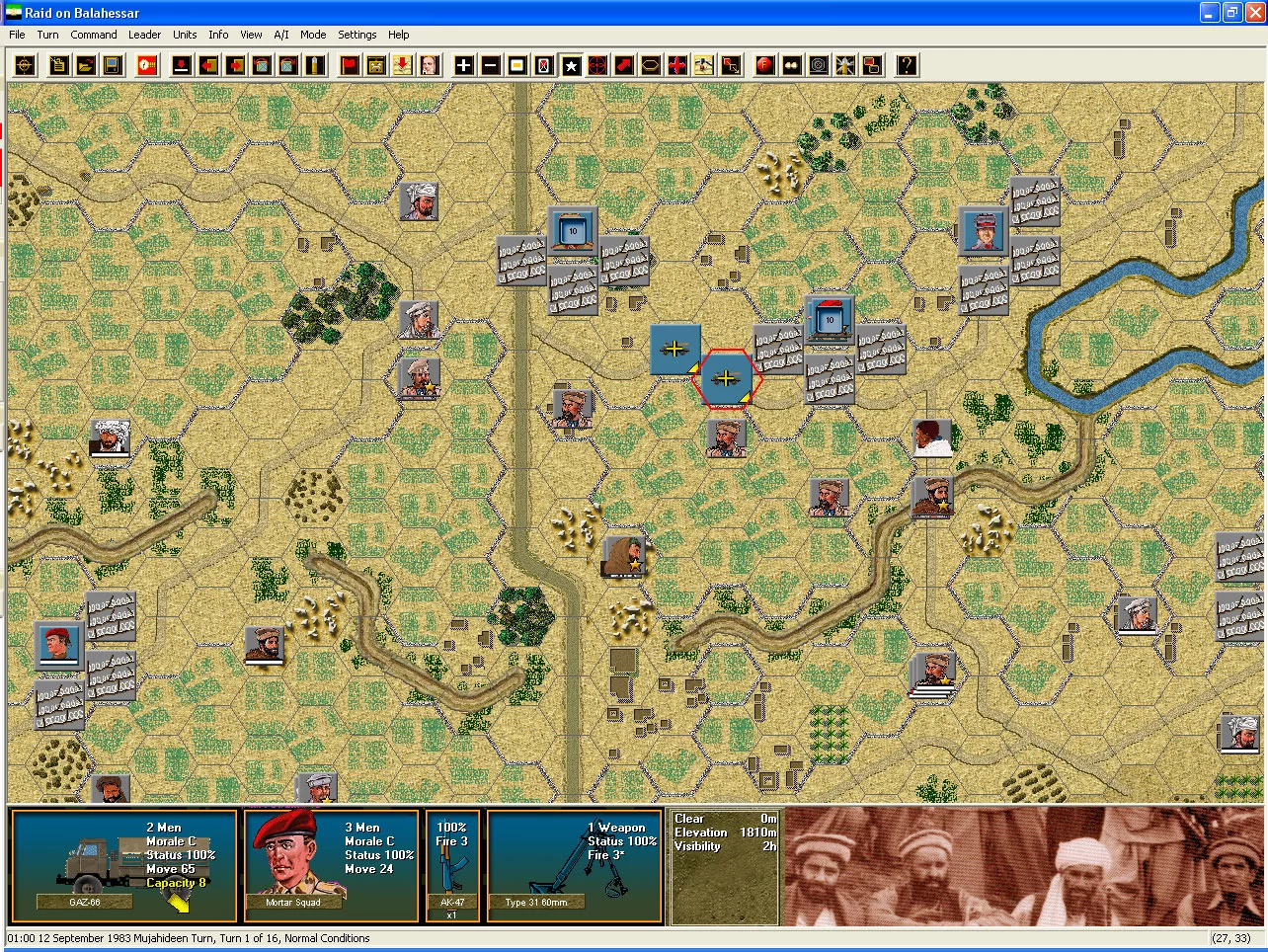 Изображение игры: Squad Battles: Sovet-Afghan War