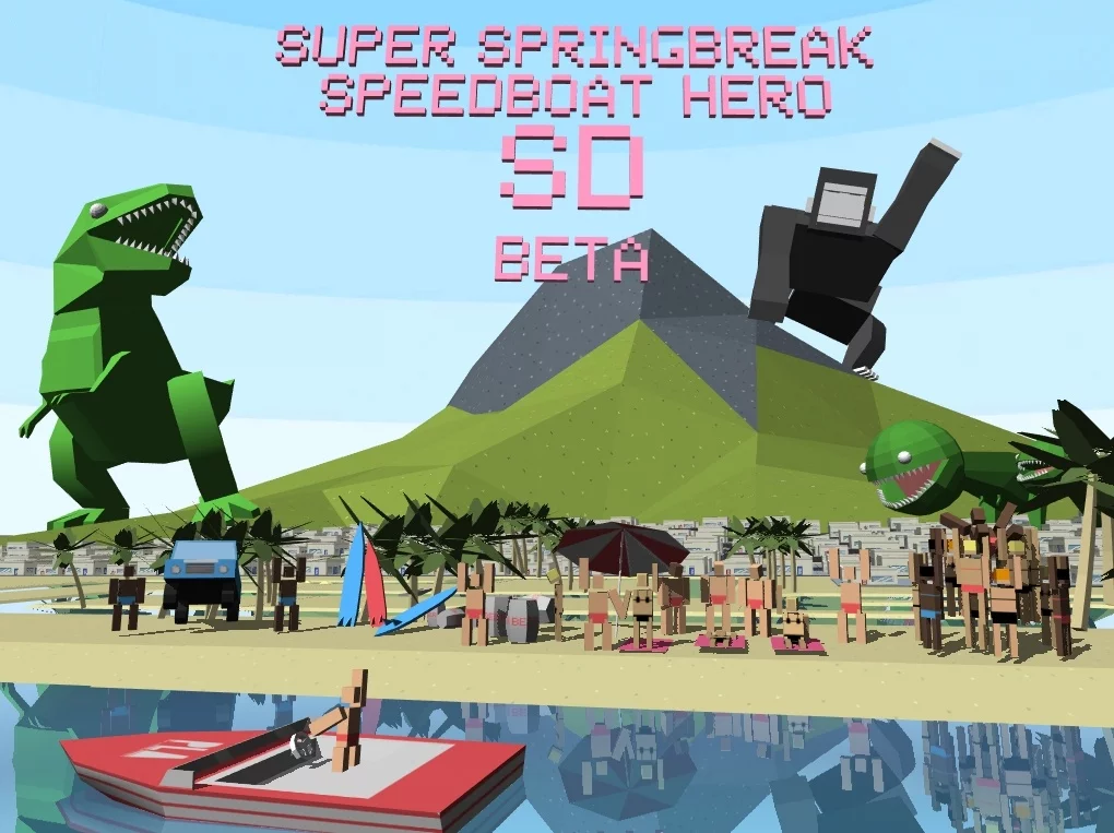 Изображение игры: Super Springbreak Speedboat Hero SD