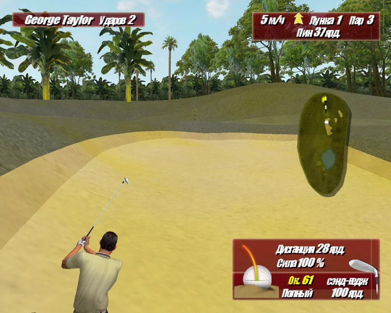 Изображение игры: Leaderboard Golf