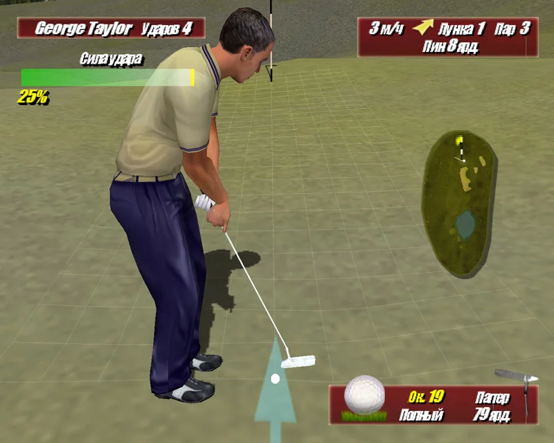 Изображение игры: Leaderboard Golf