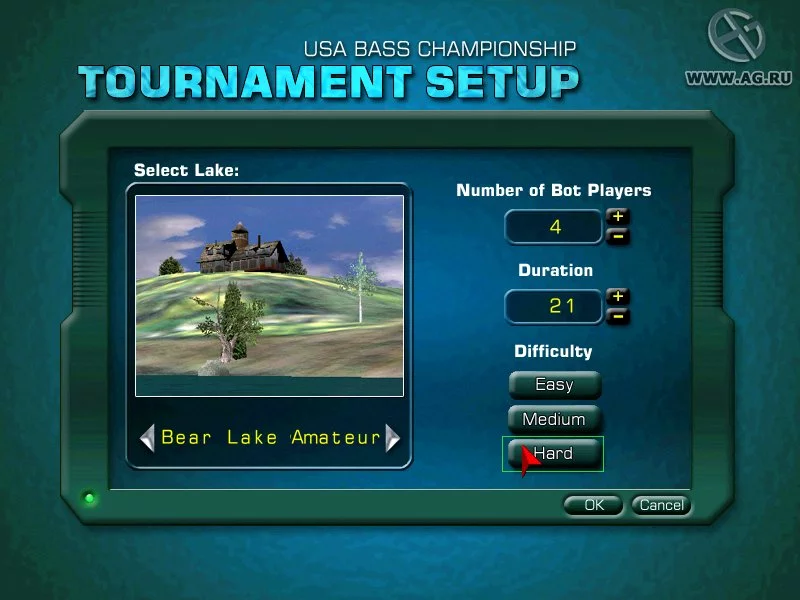 Изображение игры: USA Bass Championship