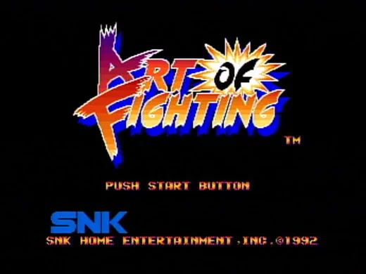 Изображение игры: ART OF FIGHTING