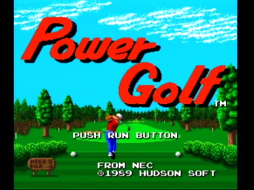 Изображение игры: Power Golf