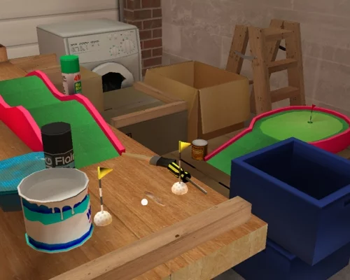 Изображение игры: Toy Golf Extreme