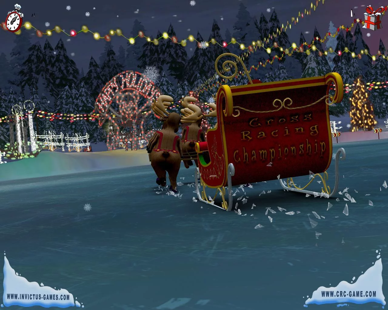 Изображение игры: Santa Ride!