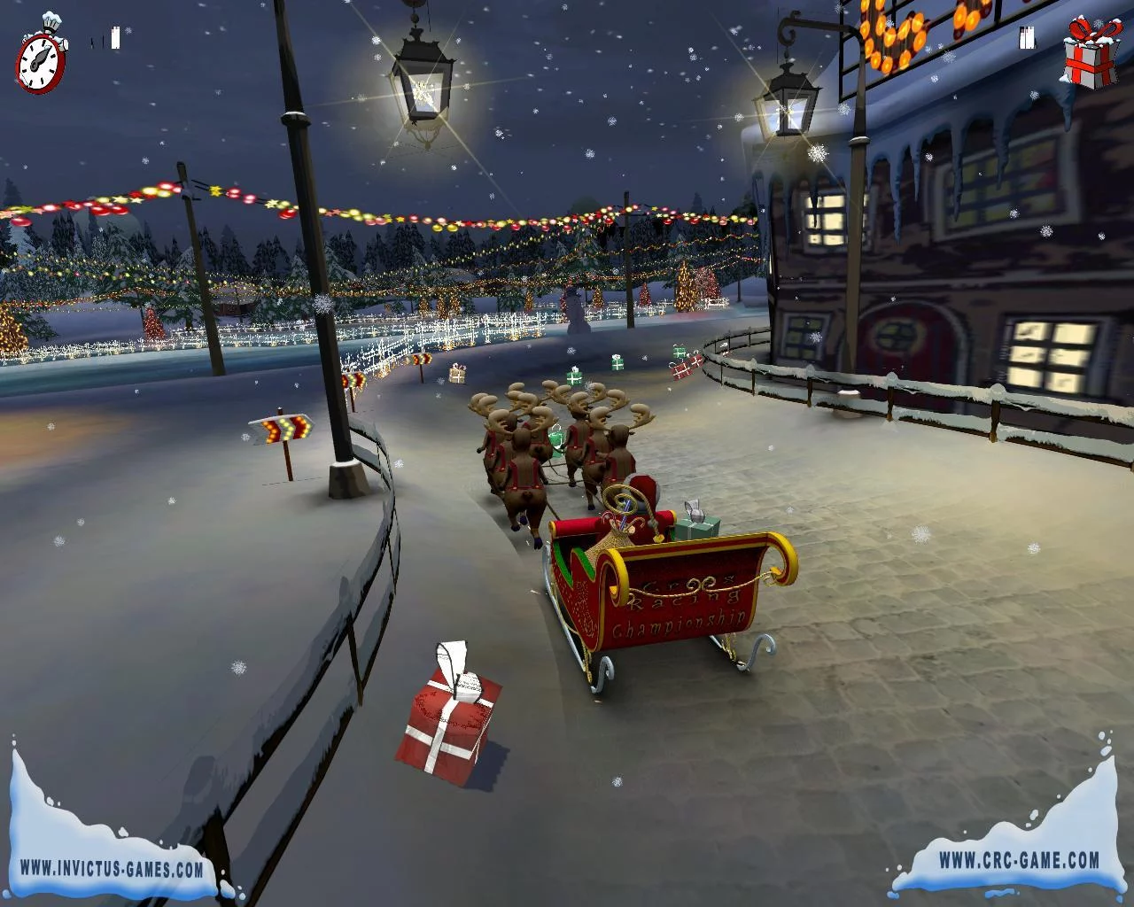 Изображение игры: Santa Ride!
