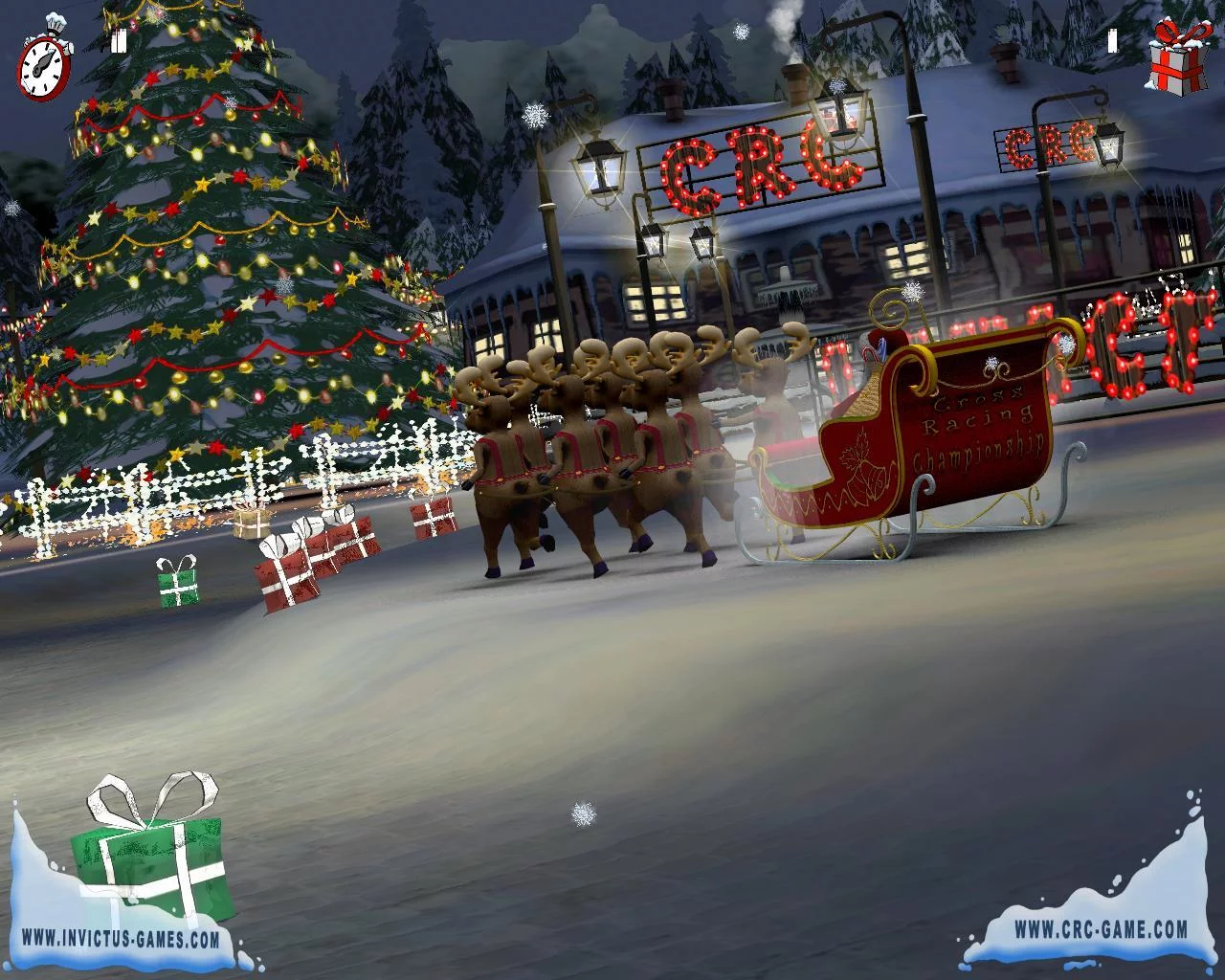 Изображение игры: Santa Ride!