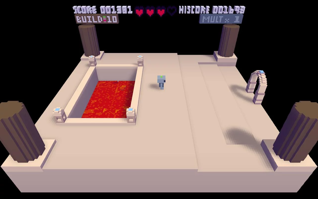 Изображение игры: Voxatron