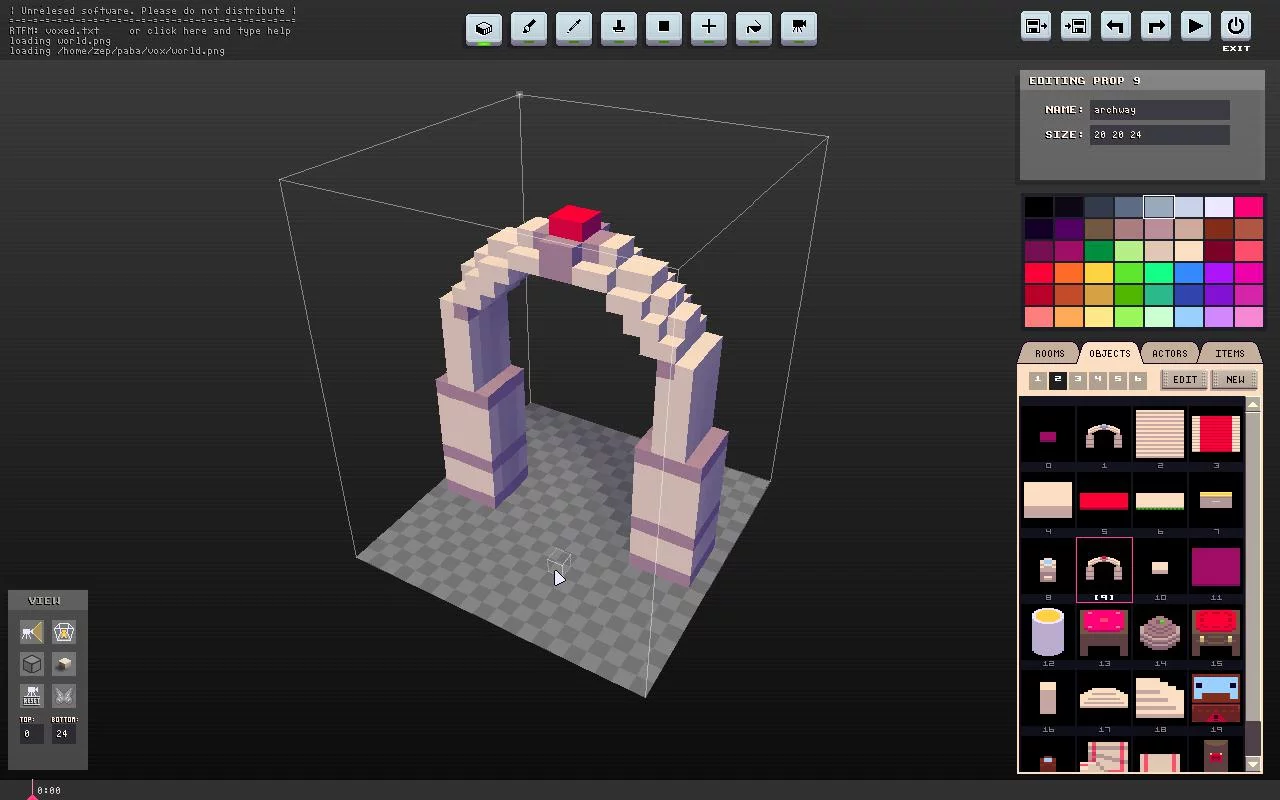 Изображение игры: Voxatron