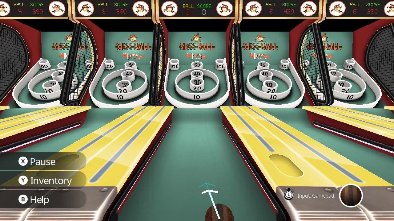Изображение игры: Skee-Ball