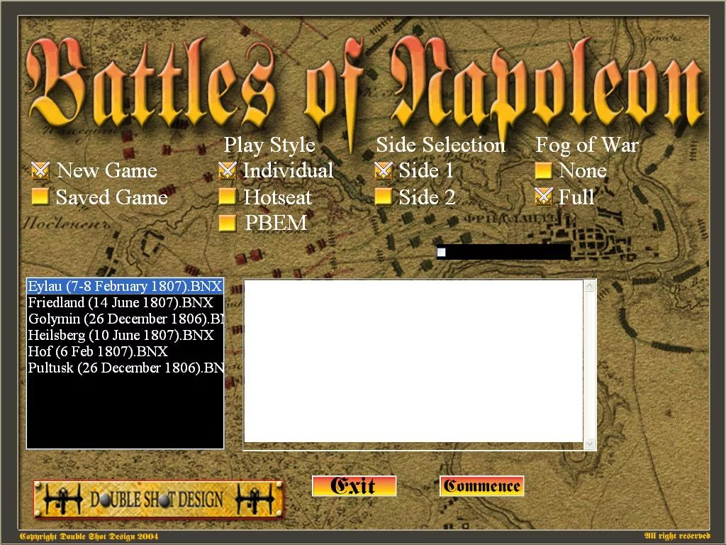 Изображение игры: Black Powder Wars: Battles of Napoleon